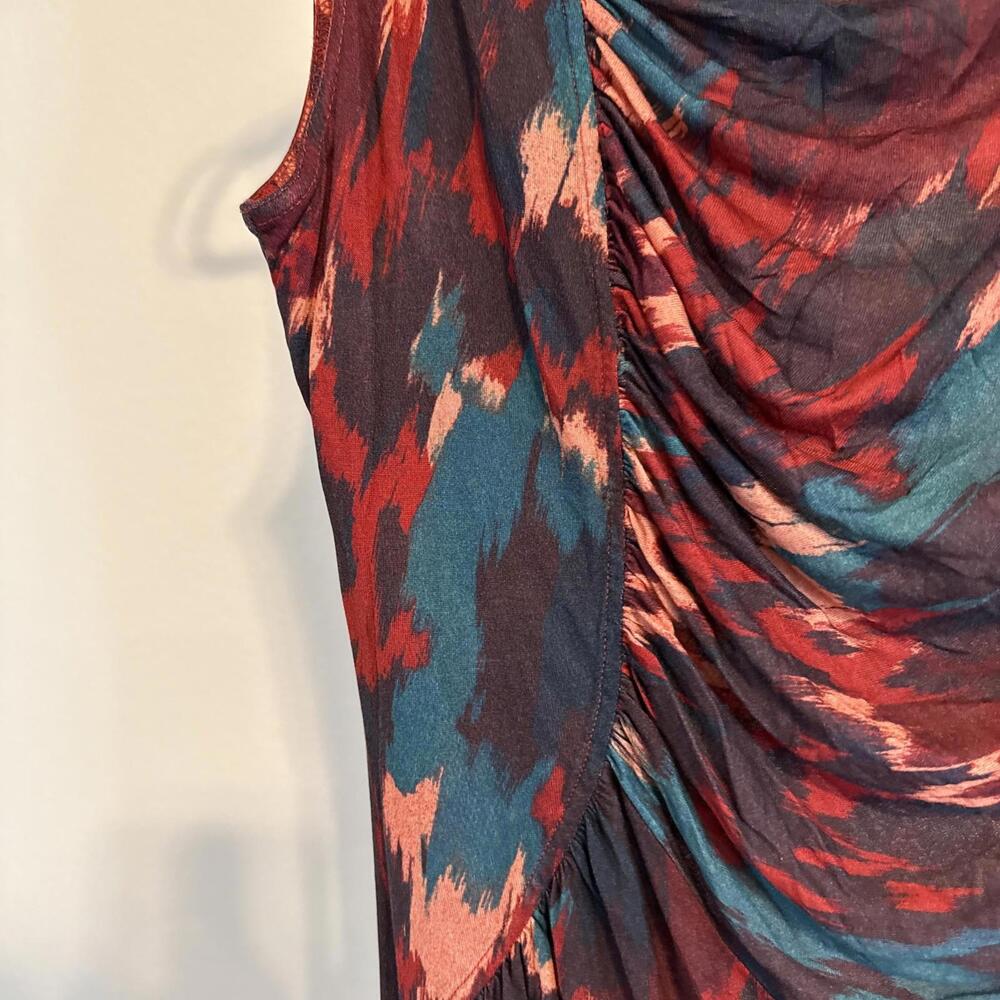 Ulla Johnson Printed Sleeveless Livia Dress w/ Side Ruching (Sz: P or 00/0) $520 - Picture 5 of 14